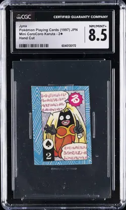 1997 POKEMON PLAYING CARDS JYNX CGC 8.5 - Image 1