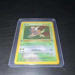 Pokemon Pinsir Jungle 09/64 1st Edition Holo Rare 60 HP Card 1999 - Image 1