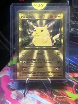 Pikachu - (Celebrations Metal Card) 058/102 Miscellaneous Cards & Products Holo - Image 1