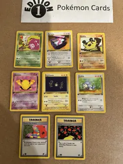 Team Rocket 1st Edition Pokemon Card Lot Vintage WOTC - Image 1