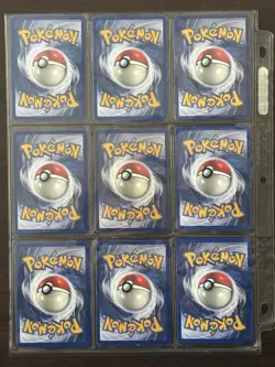 1995-98 Pokemon Cards Complete Base Unlimited Common/Uncommon 70 Card Set LP-NM - Image 2