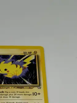 Pikachu 70/111 1st Edition Neo Genesis Holo Common Pokemon Card NM 2000 - Image 4