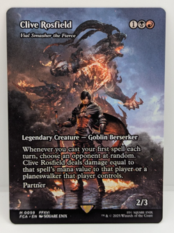 Clive Rosfield - Vial Smasher the Fierce (Showcase) Final Fantasy NM MTG - Image 1