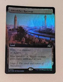 MTG *BUNDLE PROMO* Aetherdrift Uncommon AMONKHET RACEWAY NM - Image 1