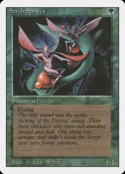 MTG Scryb Sprites ** Revised Edition ** English (NM) - Image 1
