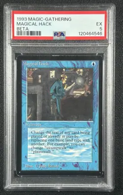 MAGICAL HACK PSA 5 1993 MAGIC: THE GATHERING MTG BETA #NNO 4546 - Image 1