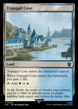 MTG Tranquil Cove ** Tales of Middle-earth Commander ** English - Image 1