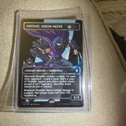 Shredder, Shadow Master (088) (Borderless) (Surge Foil) - NM - MTG Pixel - Image 1
