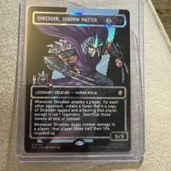 Shredder, Shadow Master (088) (Borderless) (Surge Foil) - NM - MTG Pixel - Image 2