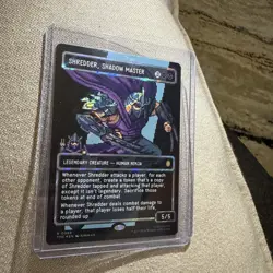 Shredder, Shadow Master (088) (Borderless) (Surge Foil) - NM - MTG Pixel - Image 3