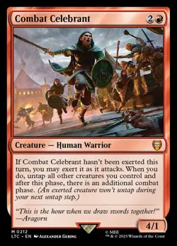 MTG Combat Celebrant ** Tales of Middle-earth Commander ** English - Image 1