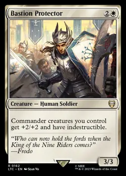 MTG Bastion Protector ** Tales of Middle-earth Commander ** English - Image 1