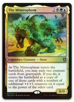 The Mimeoplasm #1 (Foil) (NM) Commander Anthology CM2 Magic MTG - Image 1