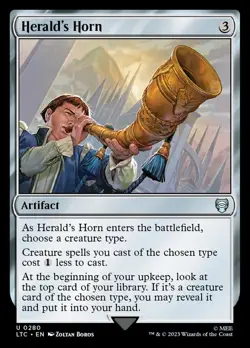 MTG Herald's Horn ** Tales of Middle-earth Commander ** English - Image 1
