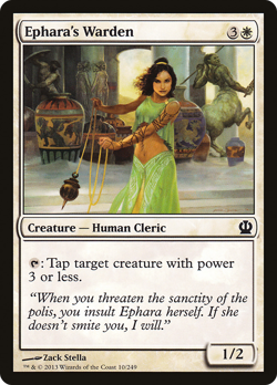 Ephara's Warden #10 (Foil) (MP) Theros THS Magic MTG - Image 1