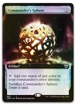 Commander's Sphere (Extended Art) #693 (Foil) NM Commander Legends CMR Magic MTG - Image 1
