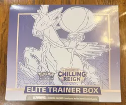 2021 Pokemon Chilling Reign Sealed ETB Sword and Shield - Image 1