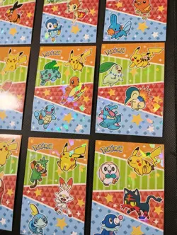 Pokemon Electric Pikachu Database Peru Starters Full Set Holo Crack Ice Gen 1-9 - Image 2