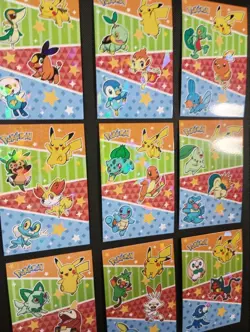 Pokemon Electric Pikachu Database Peru Starters Full Set Holo Crack Ice Gen 1-9 - Image 3