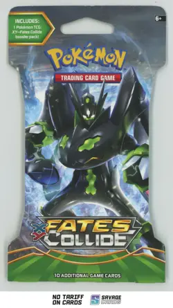 2016 Pokemon XY Fates Collide Sleeved Booster Pack Sealed - Image 1
