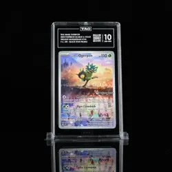 2024 POKEMON TWM POKEMON CENTER ETB PROMO SVP #123 TEAL MASK OGERPON TAG 10 - Image 1