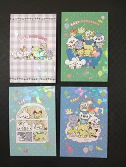 Pokemon Electric Pikachu Database Peru Baby Pokemon Full Set Holo Ice Pikachu - Image 1