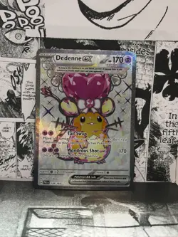Dedenne ex #239 Pokemon Paldea Evolved NM Pack Fresh - Image 1