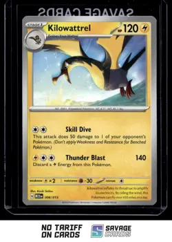 2023 Pokemon McDonald's Match Battle Kilowattrel #008/015 - Image 1