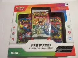 Pokemon First Partner Illustration Collection Series 1 New & Sealed - Image 1