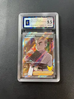 2021 Pokemon TCG English #024/025 Professor's Research 25th CCBA9.5 BJAB - Image 1