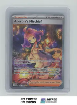 2025 Pokemon Mega Evolution Full Art Acerola's Mischief #183/132 - Image 1