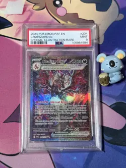 Pokemon TCG Paldean Fates Charizard EX 234/091 PSA9 - Image 1