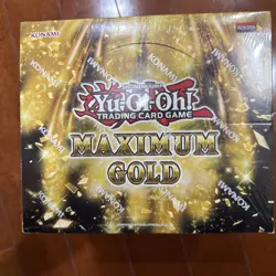 Yu-Gi-Oh Maximum Gold 1st Edition Display Box (5 Mini Boxes) Factor Sealed - Image 1