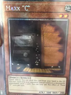 Maxx "C" 1st Edition Platinum Secret Rare RA04-EN150 Yu-Gi-Oh! - Image 2