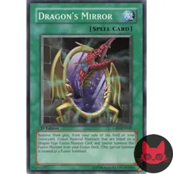 Yugioh Dragon's Mirror CRV-EN040 Common 1st Edition NM - Image 1