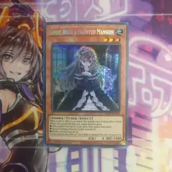 1X GHOST BELLE & HAUNTED MANSION MP22-EN258 MAGO-EN012 YUGIOH - Image 4