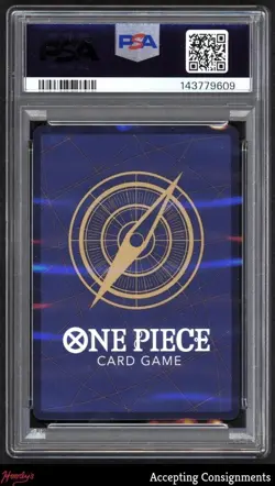 2025 One Piece Carrying on His Will #OP13 Monkey D. Luffy MANGA ART PSA 10 GEM - Image 2