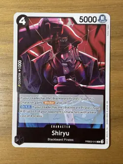 One Piece - The Best PRB02-015 Rare - Shiryu - Image 1