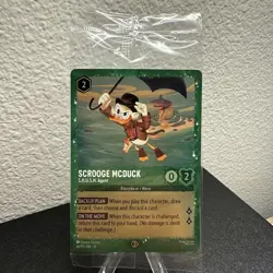 Disney Lorcana Scrooge McDuck-S.H.U.S.H. Agent Promo Foil 36/P3 Mint Sealed - Image 4