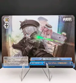 Weiss Schwartz: Goddess of Victory: Nikke: A.C.P.U.! FREEZE! RRR (NM) English - Image 1