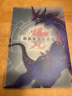 BAKUGAN BATTLE BRAWLERS BINDER W/32 TRADING CARDS! YEAR:2008! PLUS 9 BLANK PAGES - Image 1