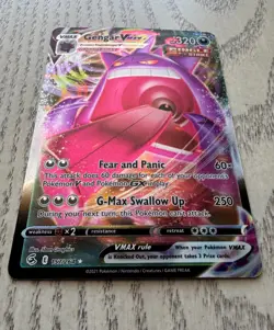 Gengar VMAX 157/264 Fusion Strike NM Near Mint Pokemon Card - Image 2