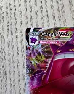 Gengar VMAX 157/264 Fusion Strike NM Near Mint Pokemon Card - Image 3