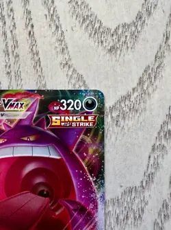 Gengar VMAX 157/264 Fusion Strike NM Near Mint Pokemon Card - Image 4