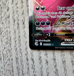 Gengar VMAX 157/264 Fusion Strike NM Near Mint Pokemon Card - Image 5