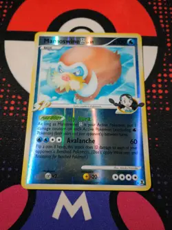 Mamoswine GL 27/111 Rising Rivals Reverse Holo Pokemon TCG Card -M2 - Image 1