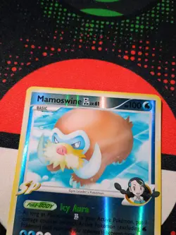 Mamoswine GL 27/111 Rising Rivals Reverse Holo Pokemon TCG Card -M2 - Image 2