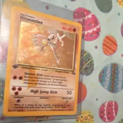 Pokemon Fossil Holo Card Lot 1999 Hitmonlee Kabutops Haunter Nintendo - Image 1