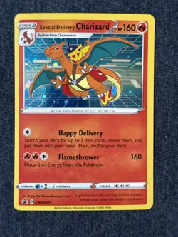 Special Delivery Charizard SWSH075 SWSH: Sword & Shield Promo Cards Holo - Image 1