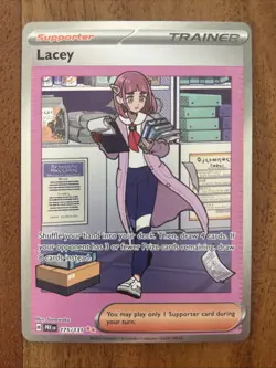 Pokemon TCG SIR Trainer Lacey 175/131 Prismatic Evolutions NM Card - Image 1